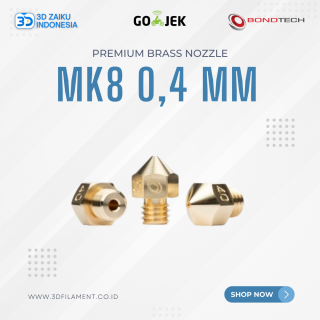 Original Bondtech MK8 Premium Brass Nozzle 0,4 mm